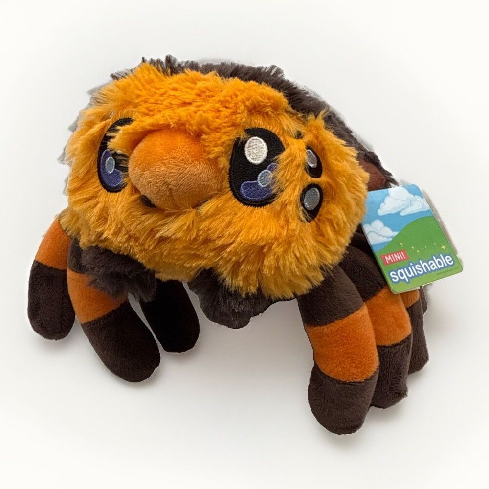 Squishables Snugglemi Snackers Tarantula Spider 10" Plush Stuffed Animal